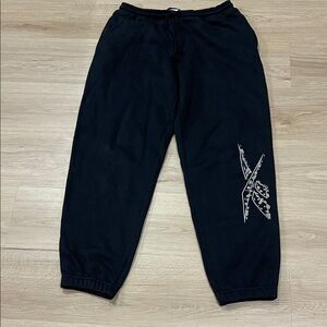 Reebok Black Athletic Joggers